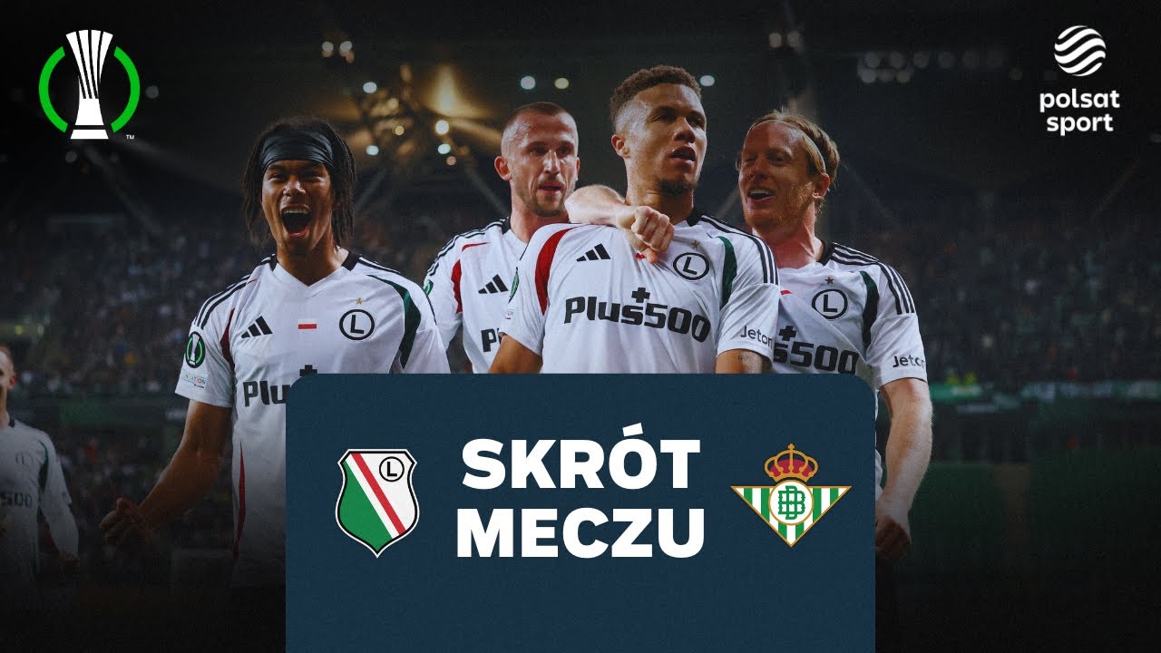 SENSACJA PRZY ŁAZIENKOWSKIEJ! Skrót meczu Legia Warszawa - Real Betis | LIGA KONFERENCJI