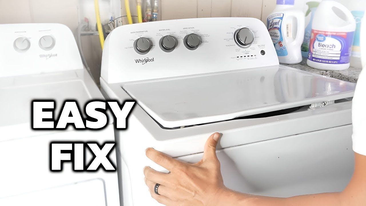 Where Is The Filter On My Top Load Washing Machine
