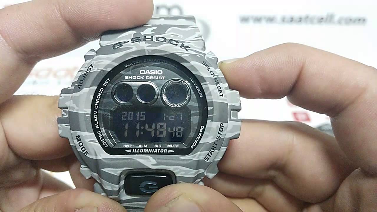 Casio G-Shock GD-X6900CM-8DR kol saati inceleme ayarlama