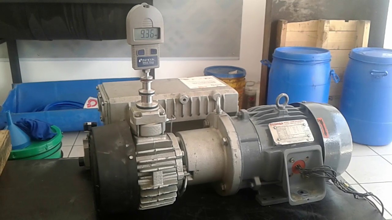 Mantenimiento y funcionamiento de Bomba de vacío Bush RC 0063 E
