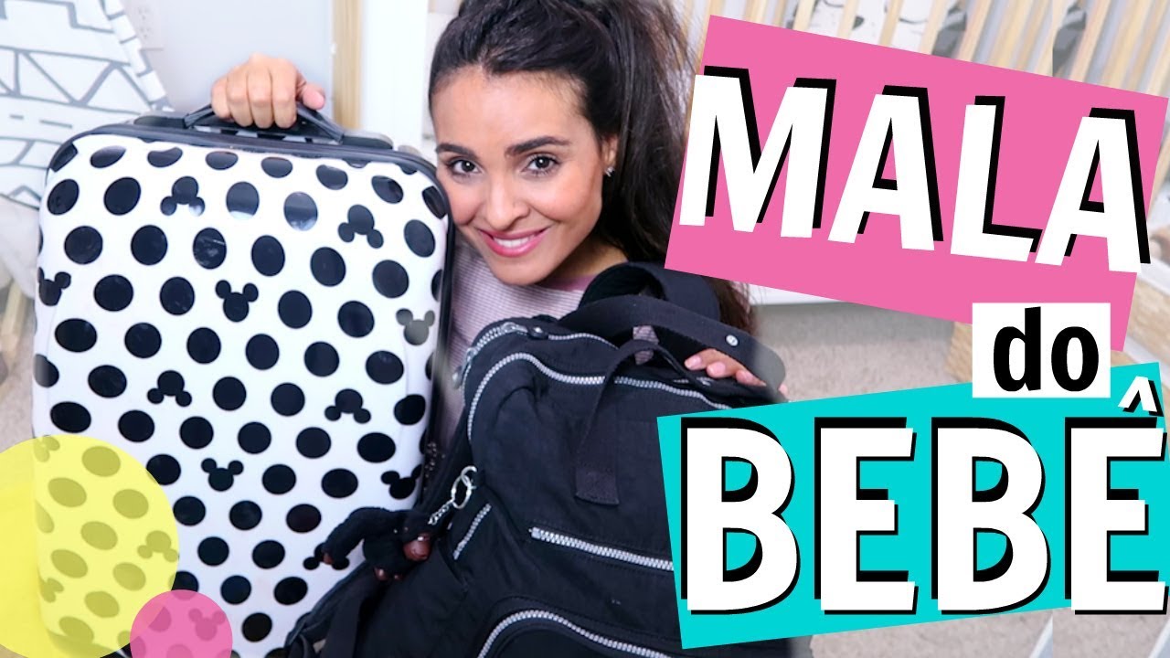 Mala de viagem do bebê: o que levar? - por Aline Pepe