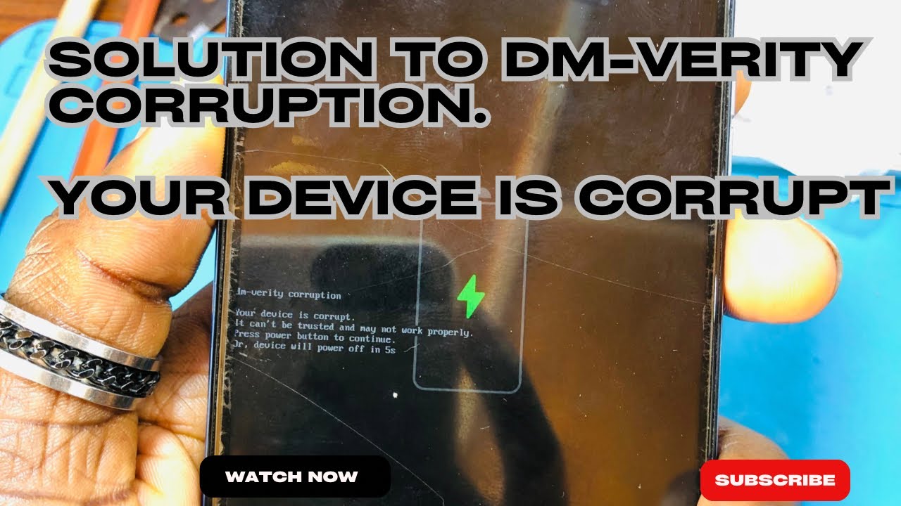Что нужно знать о повреждении Dm-Verity || Проблема с вашим устройством