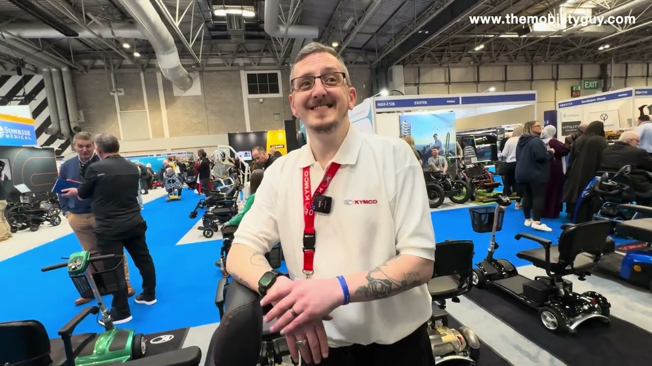 📷 Kymco Mobility Scooters @ Naidex UK 🇬🇧 | Exclusive Interview with Chris!