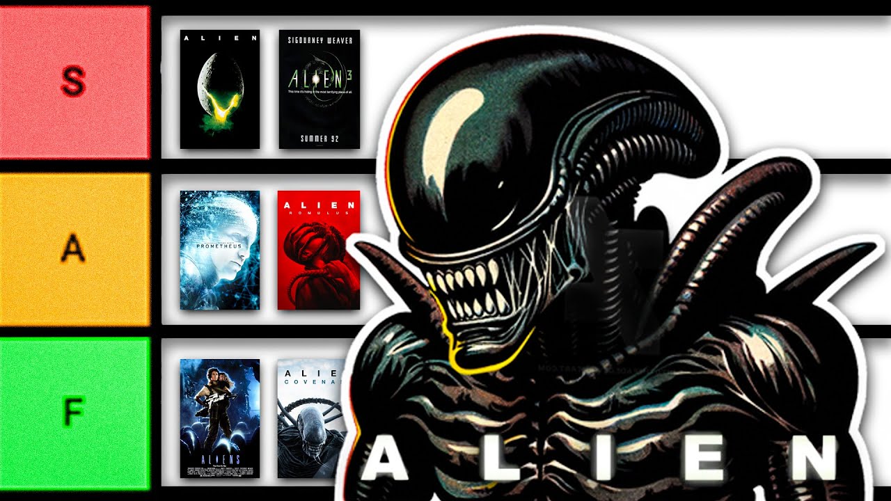 I Watched And Ranked EVERY Alien Movie...