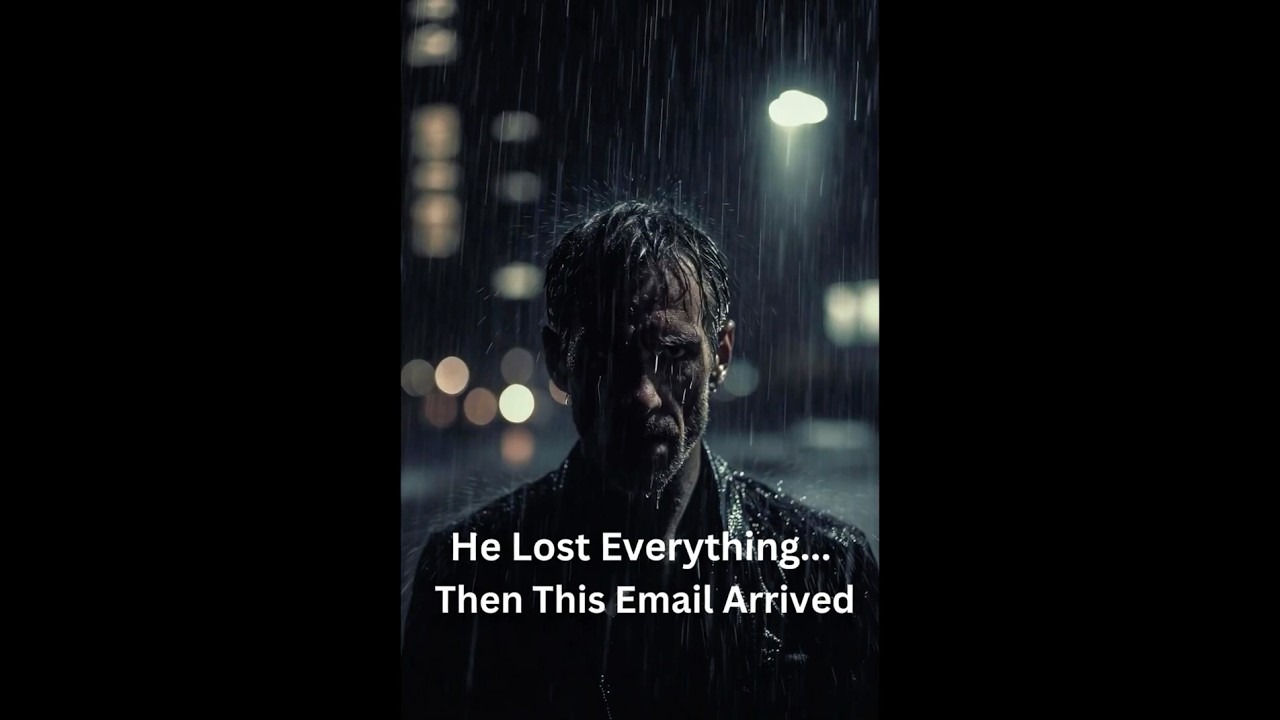 He Lost Everything... Then This Email Arrived 
