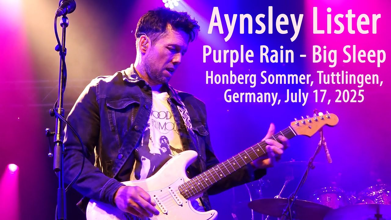 Aynsley Lister - Purple Rain (Prince) - Big Sleep, Honberg Sommer Tuttlingen, Germany, July 17, 2025