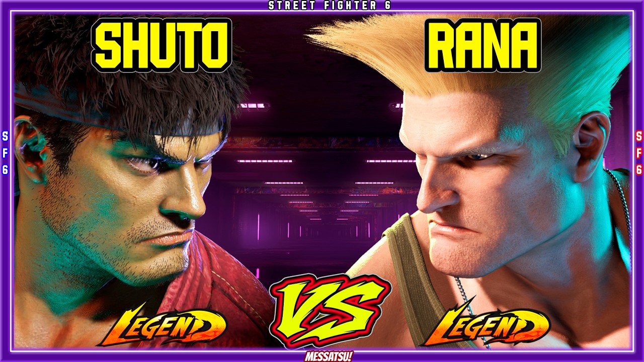 SF6 Shuto (Ryu) VS Rana (Guile)💥Messatsu!💥スト6💥Street fighter 6