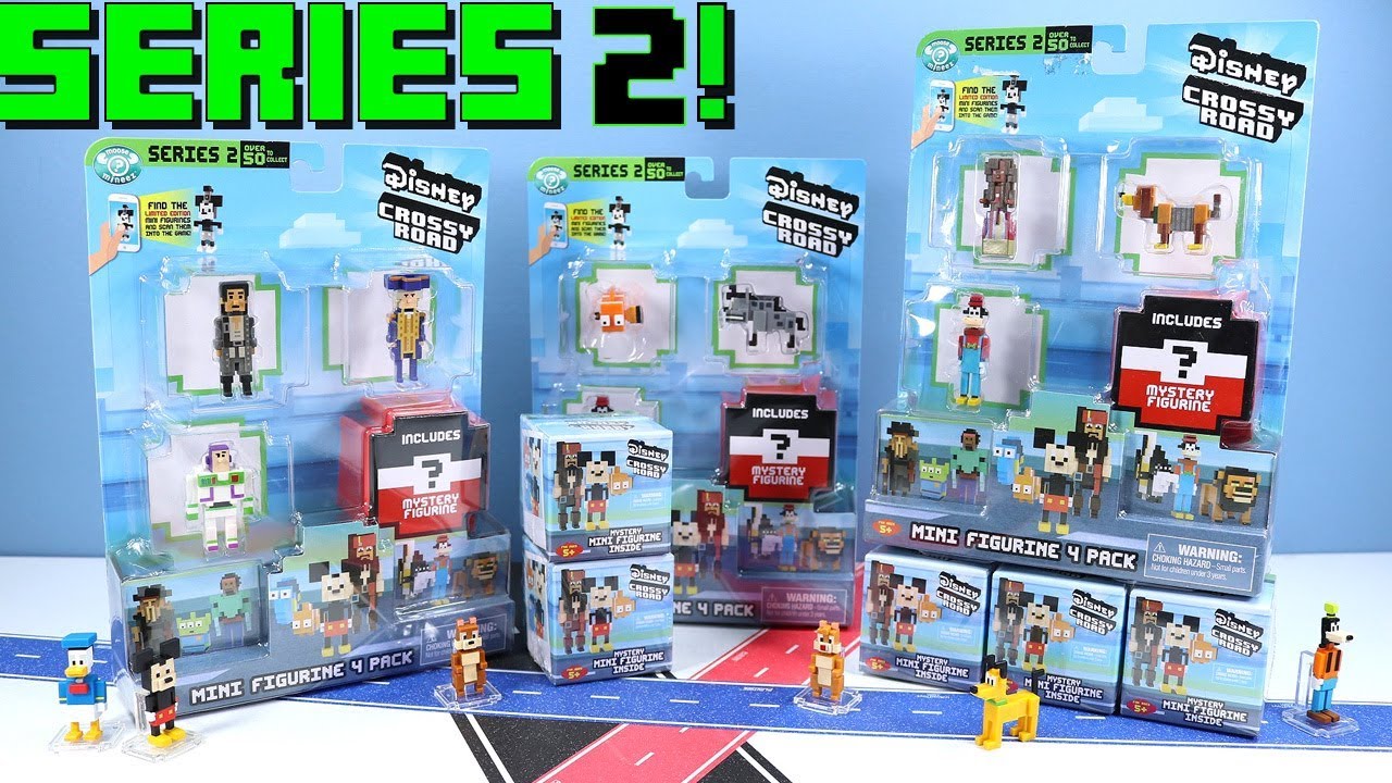 Disney Crossy Road Series 2 Mystery Figurines Pirates and Finding Dory