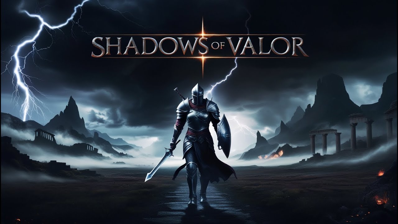 Shadows of Valor | Epic Rock Anthem | A Journey Through Darkness and Light