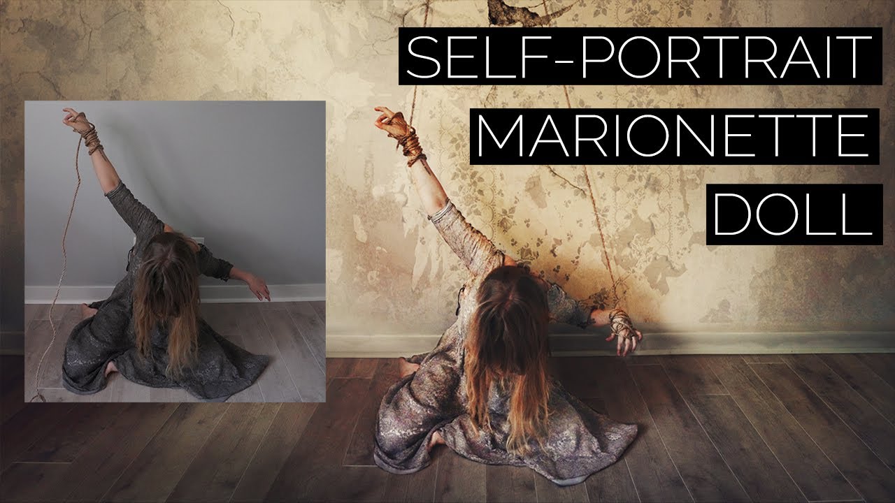 White Wall Wednesday: SELF-PORTRAIT MARIONETTE DOLL