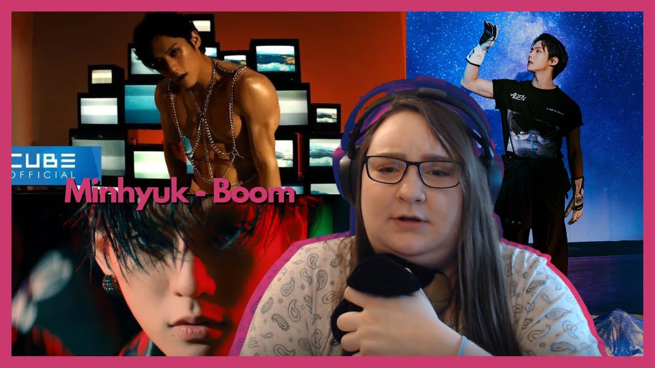 Minhyuk actively has it out for me | 이민혁 (HUTA) - 'BOOM' Official Music Video Reaction