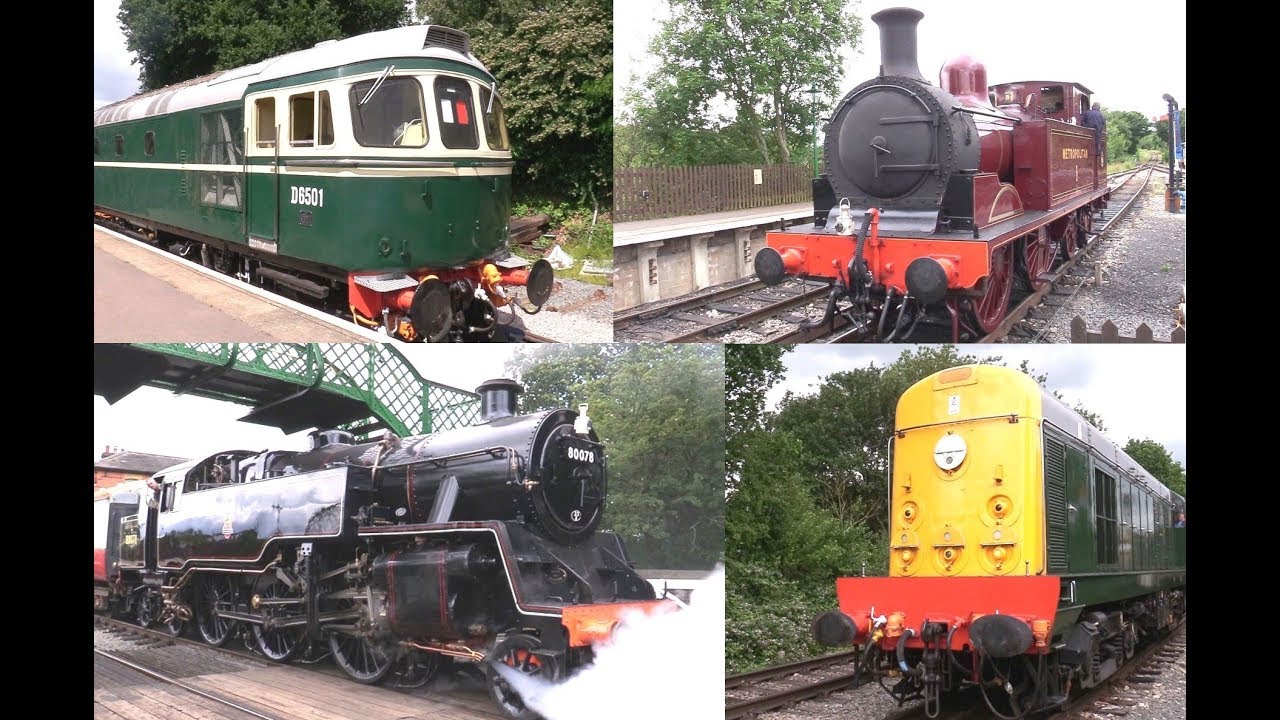 The Epping and Ongar Railway - A Four Locomotive Weekend