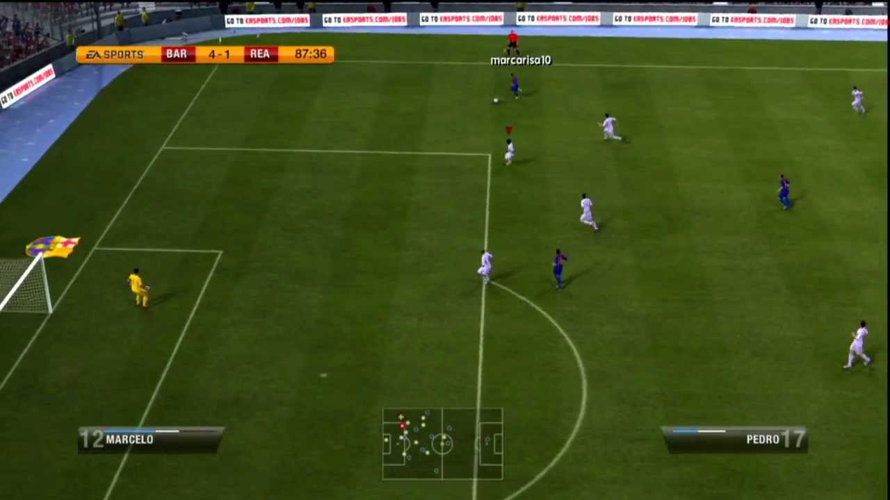 FIFA 12 | DjMaRiiO vs marcarisa10 | Partido TOP Vol.3