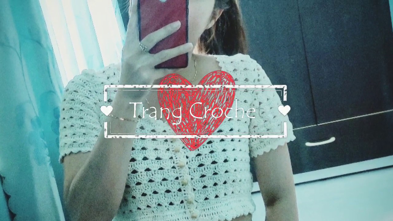 Part 1: Chia sẻ cách móc áo croptop - Thân trước