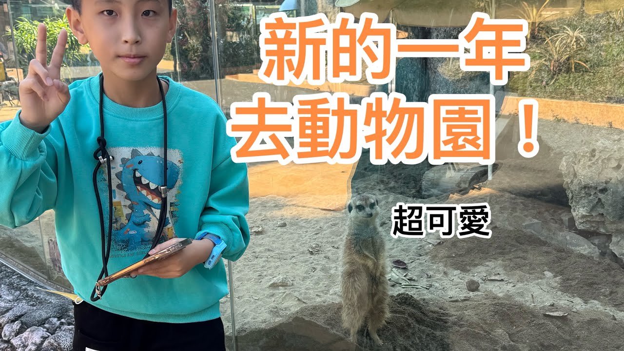 ［就愛玩系列］EP 17新的一年去動物園玩！狐獴超可愛