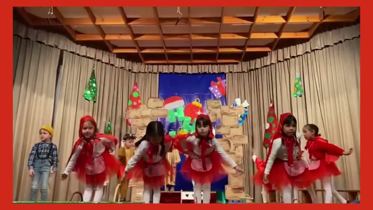 Villancico Caperucita a Belén, 3º Educación Infantil, Colegio La Inmaculada Alcañiz
