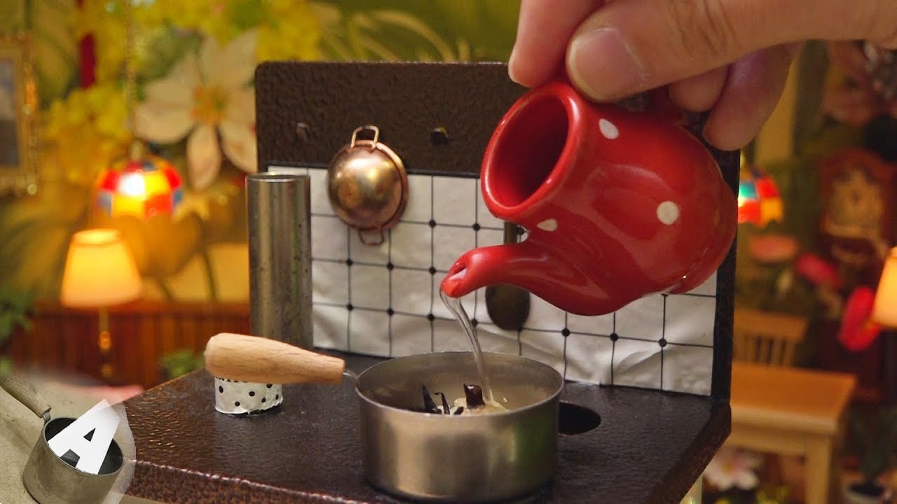 MiniFood 食べれるミニチュア ひじきの煮物 miniature simmered hijiki