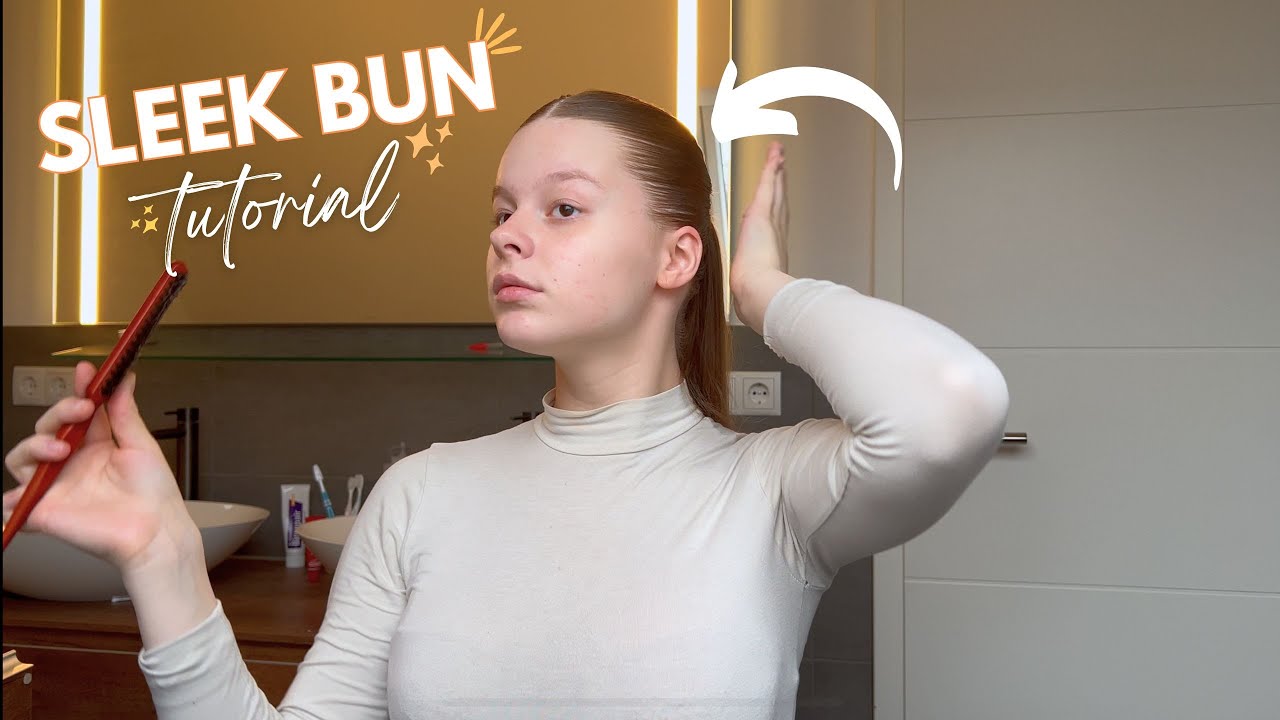 Geflochtener Sleek-Bun | TUTORIAL*