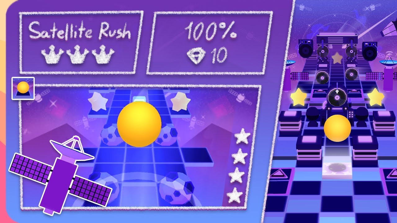 SATELLITE RUSH (COLLAB) ★★★★☆☆ | Rolling Universe