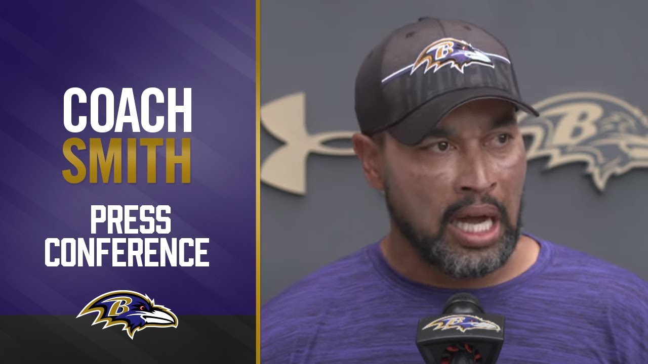 Chuck Smith Is Teaching Young Pass Rushers History | Baltimore Ravens