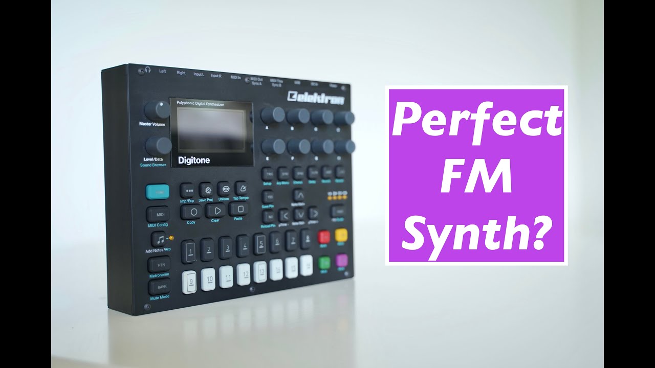 ELEKTRON DIGITONE is the most fun synth I&rsquo;ve played
