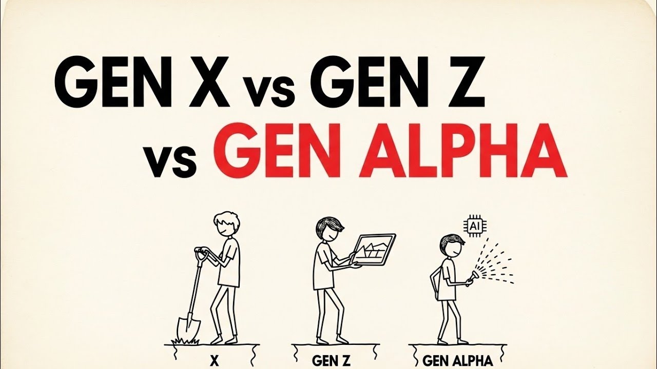 Gen X vs Gen Z vs Gen Alpha: The Future of Landscaping Explained