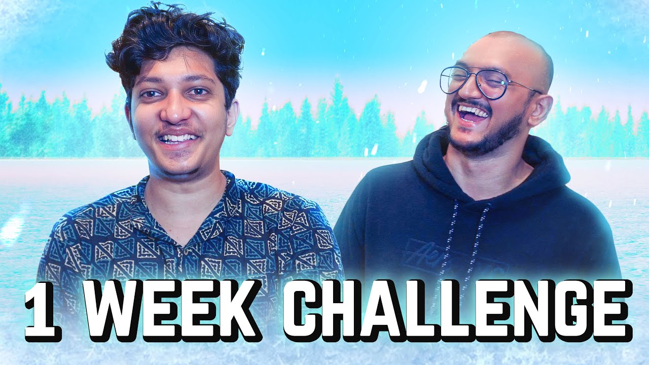 1 WEEK CHALLENGE ❗ - JK 🤝 Sarvs