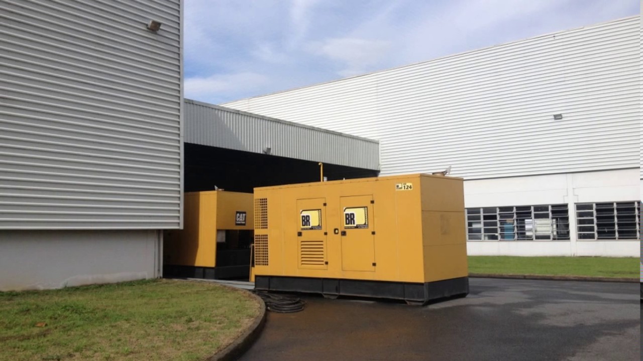Usina &agrave; Diesel em Joinville