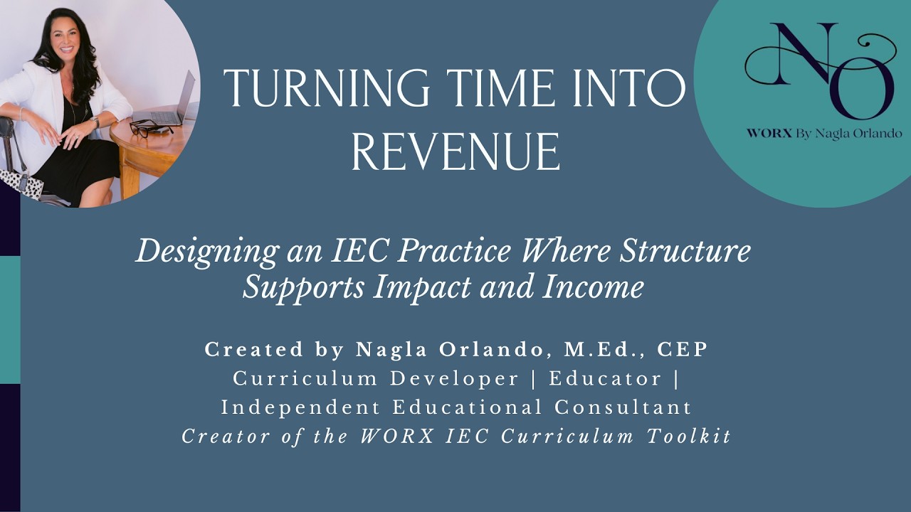 WORX Webinar Turning Time Into Revenue