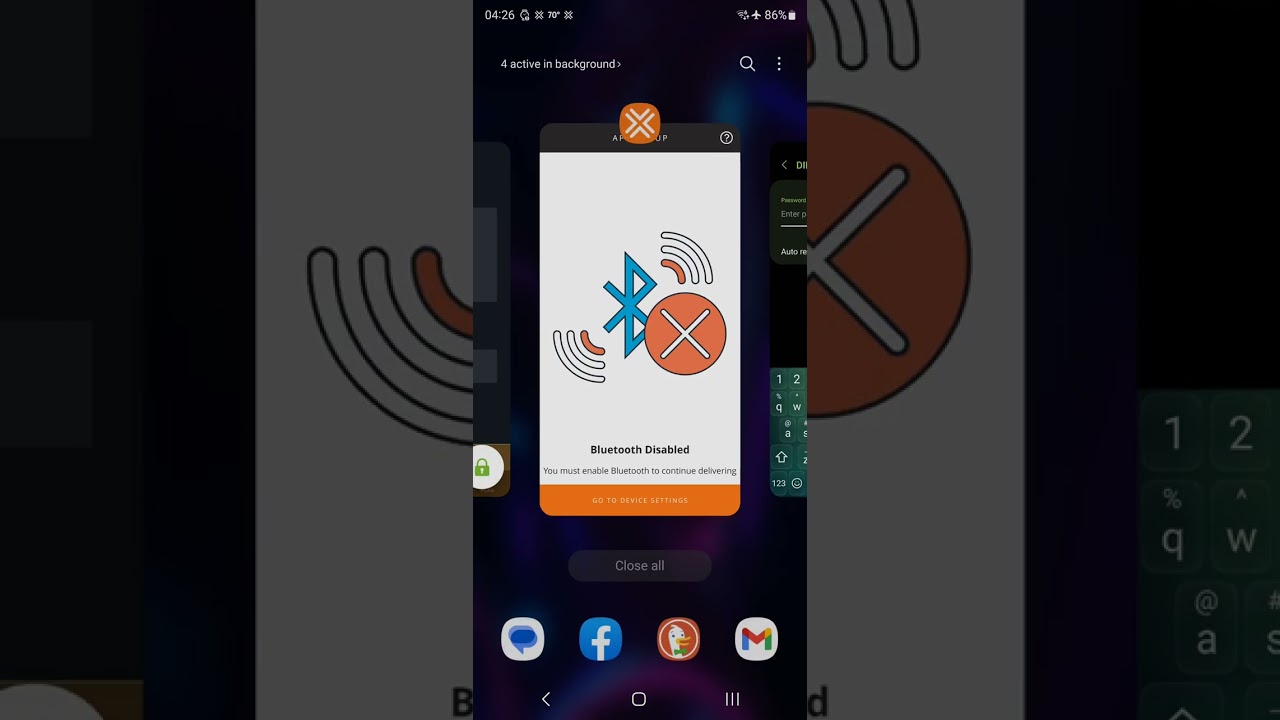 Amazon Flex app issues, attempt #2, with sound.