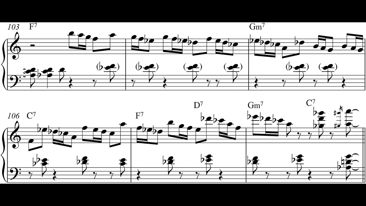 David Kikoski - Some other blues | Piano solo transcription