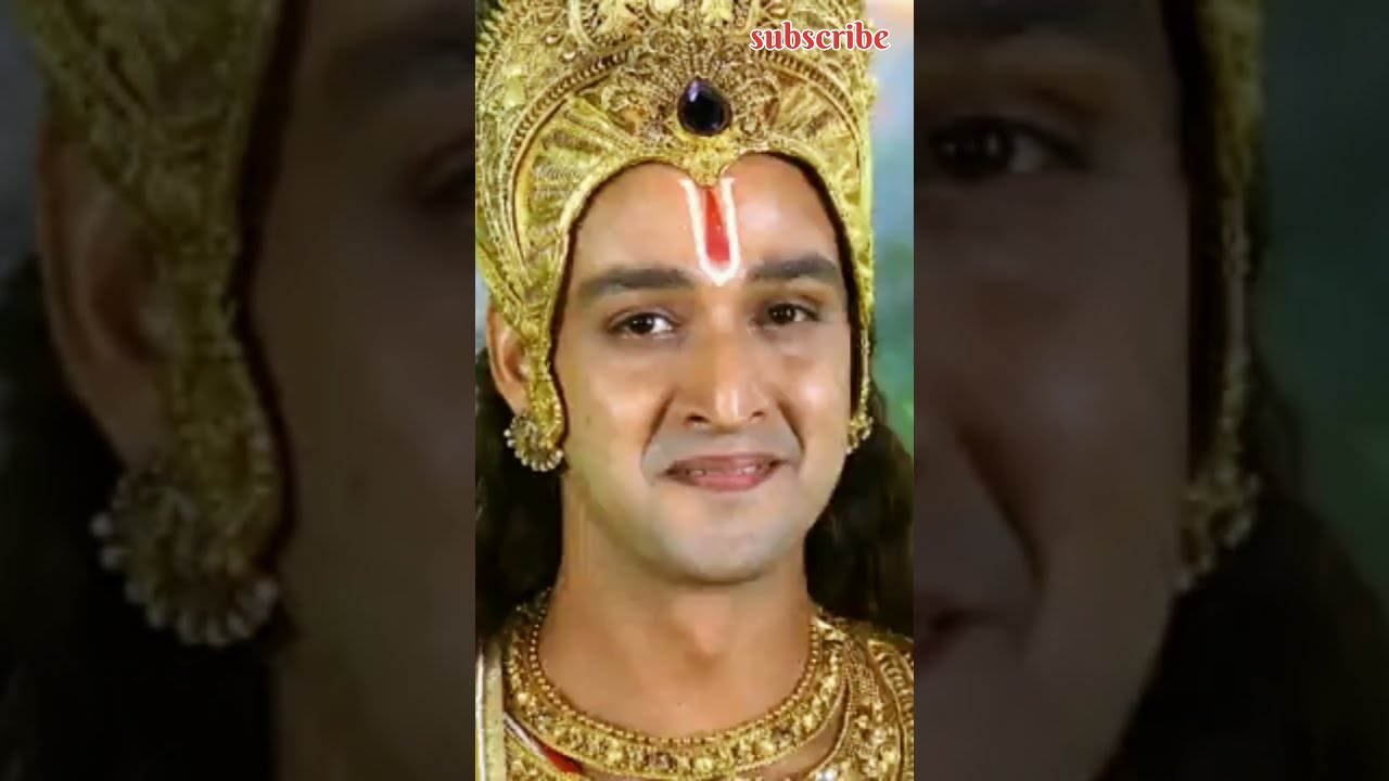 वास्तव में आप कौन है? 🥰Krishna draupadi first meet.