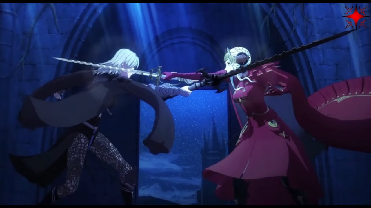 Female Byleth  clash with Edelgard | Reunion Silver Snow | Fire Emblem: Three Houses