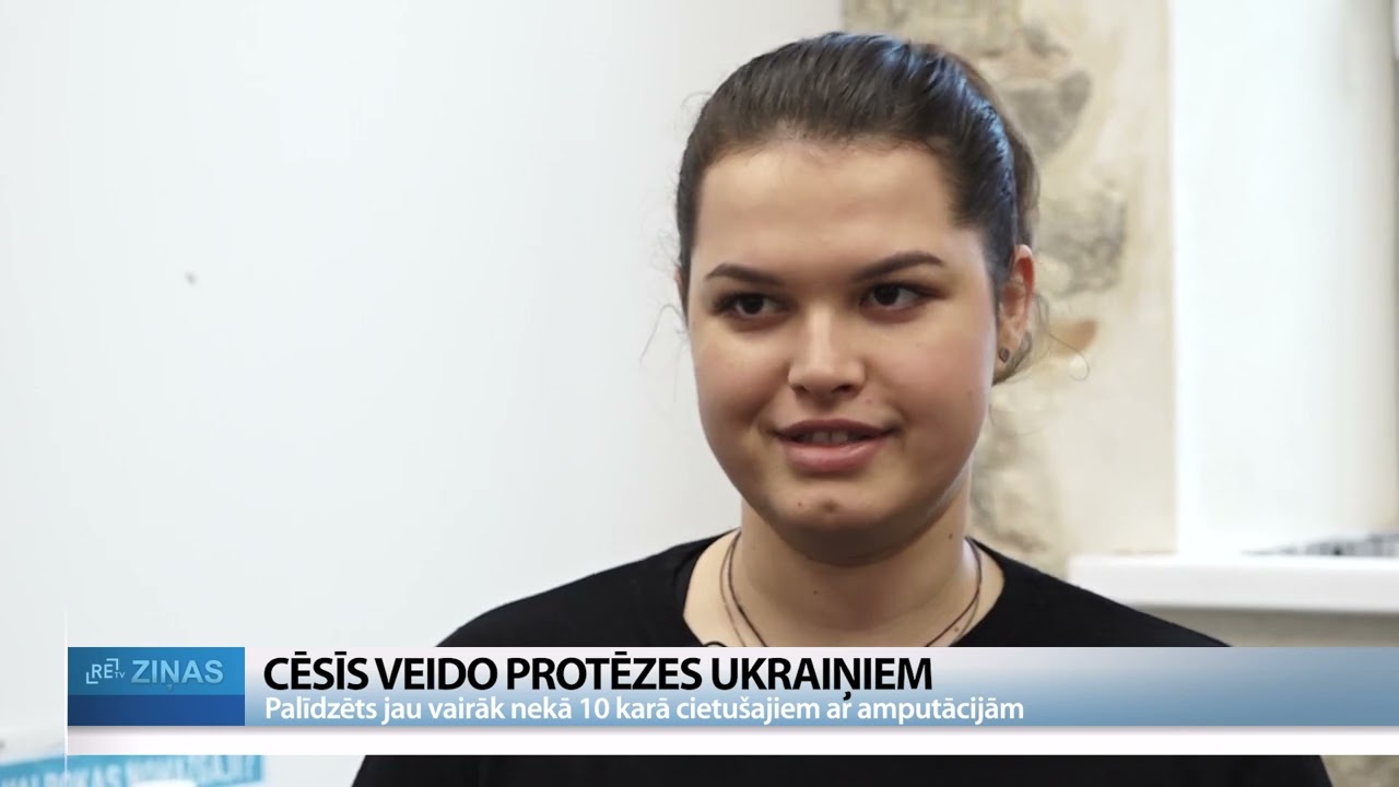 ReTV:  Cēsīs izgatavo protēzes karā cietu&scaron;ajiem ukraiņiem