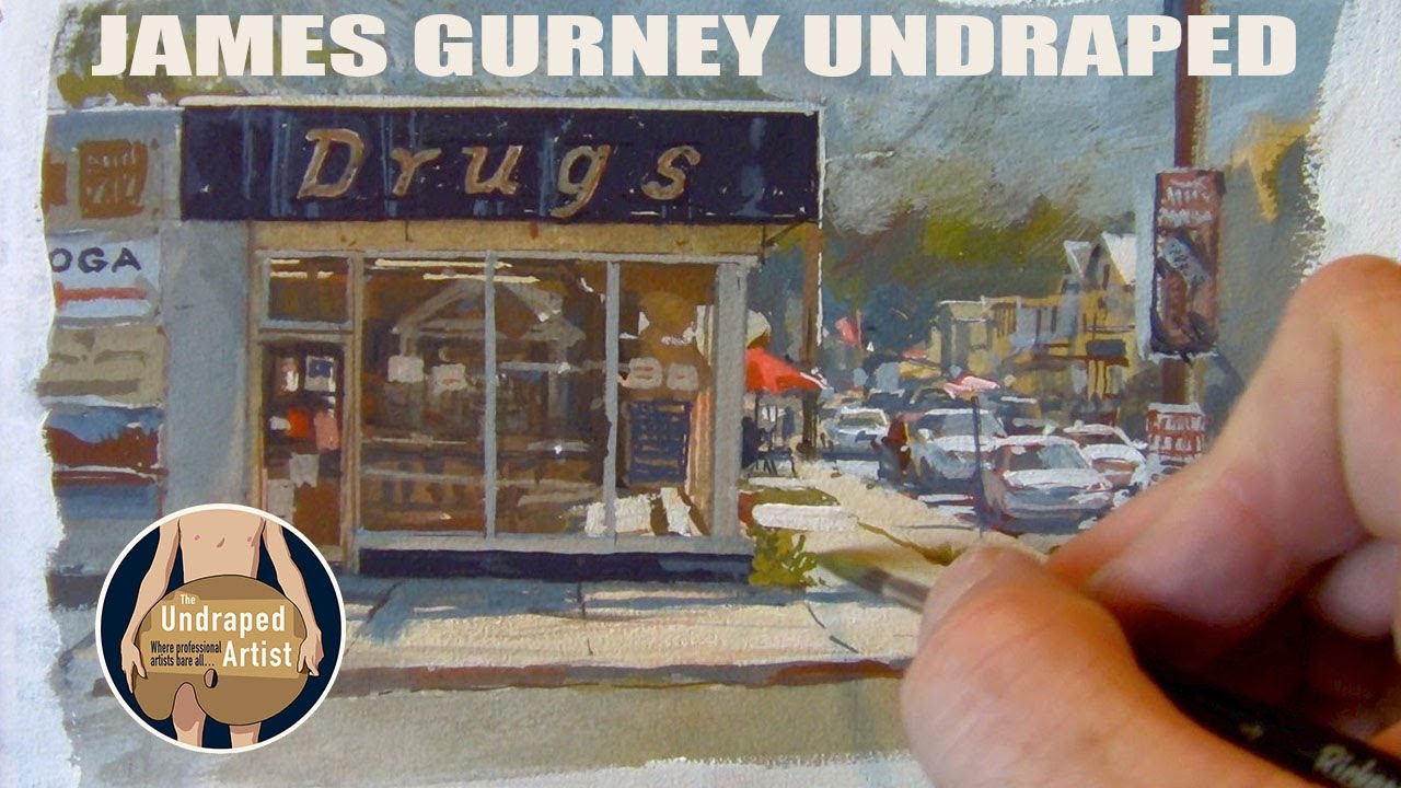 JAMES GURNEY UNDRAPED
