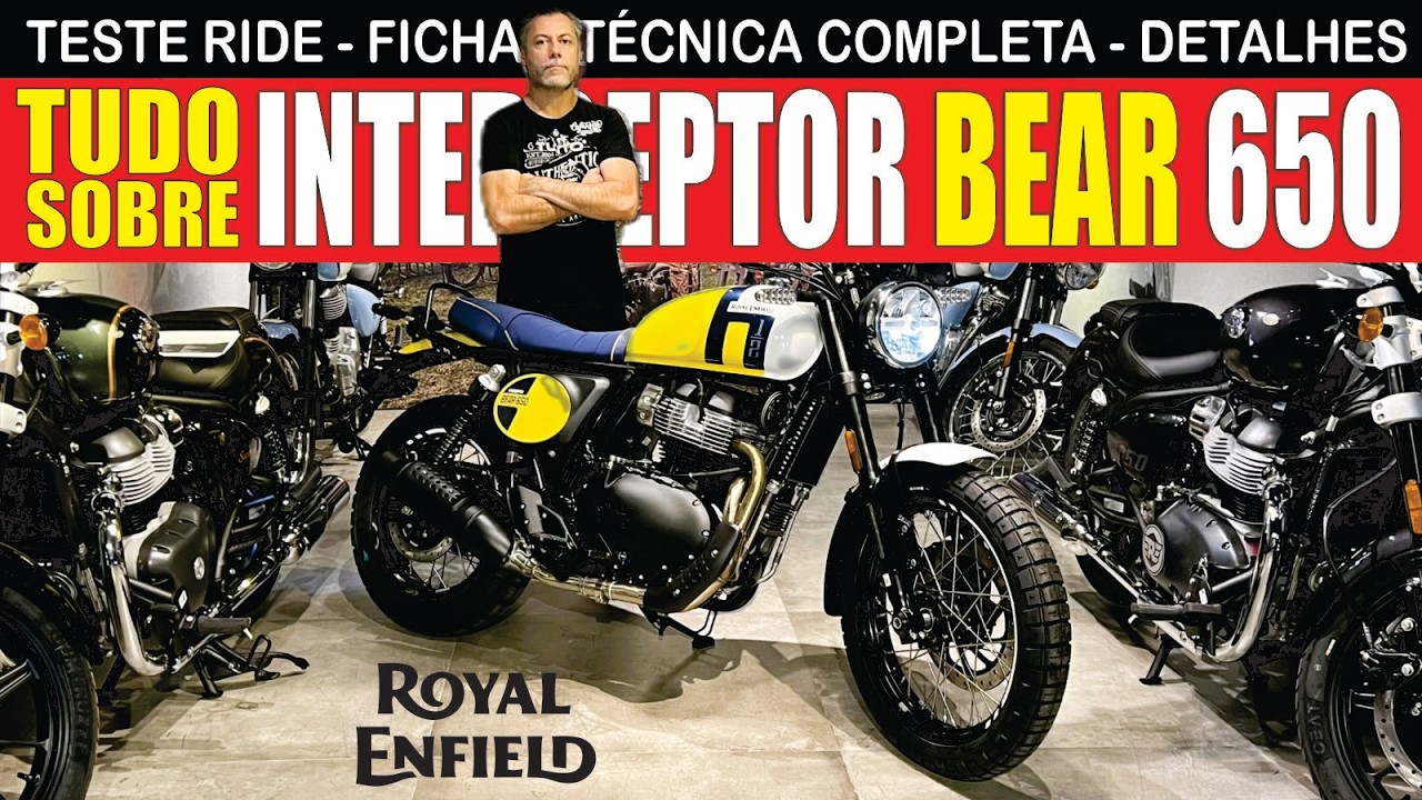 Lan&ccedil;amento Bear 650 - Teste Ride - Detalhes - Ficha T&eacute;cnica