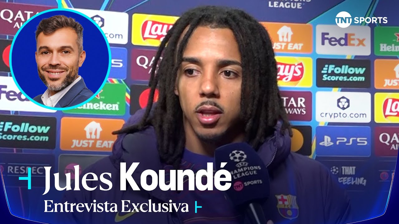 JULES KOUND&Eacute;: &ldquo;NOS GUSTA COMPLICARNOS&rdquo; | BARCELONA 4-1 COPENHAGUE I CHAMPIONS LEAGUE I ENTREVISTA