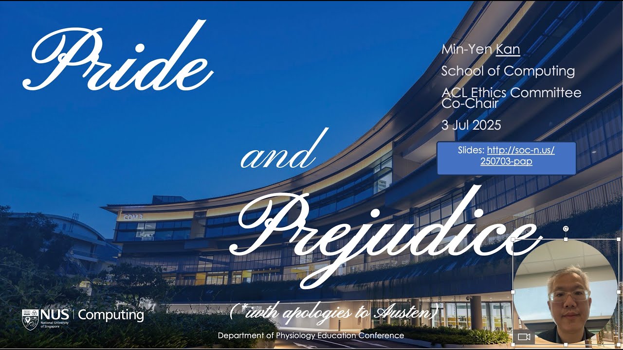Pride and Prejudice: AI Meets Physiology Education (Keynote)