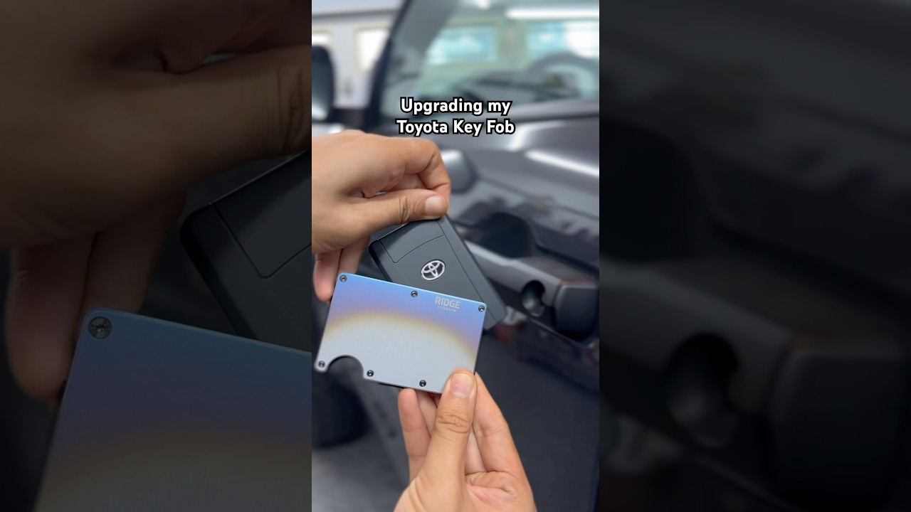 Toyota Key Fob Upgrade!