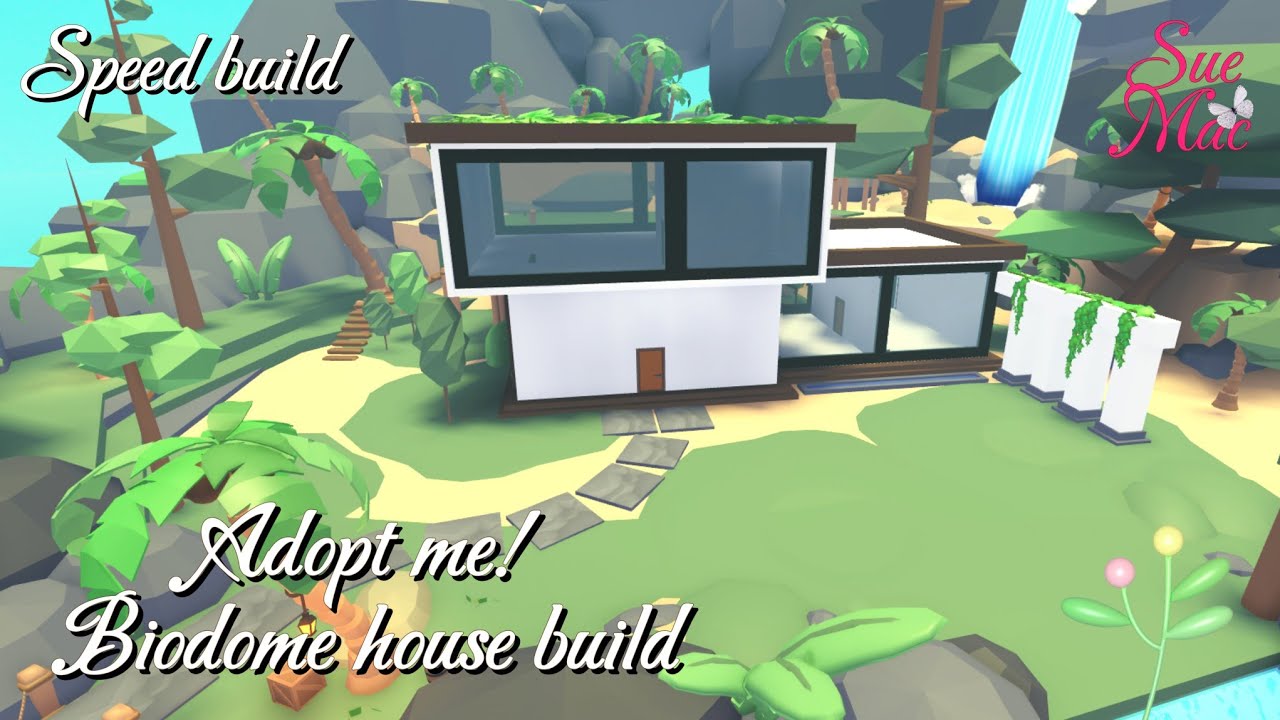Returning Biodome House to Adopt me | Speed build