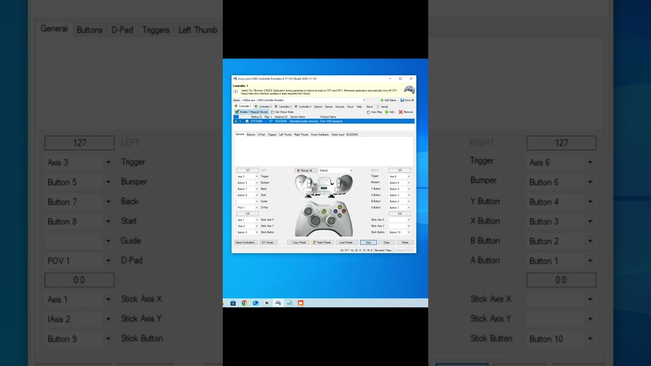 How to fix any controller in x360ce #alexgamer #howtofix #howtoconnect #controllersettings