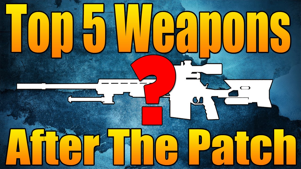 Top 5 Weapons in Black Ops 3 After The Patch (Best Guns Updated)