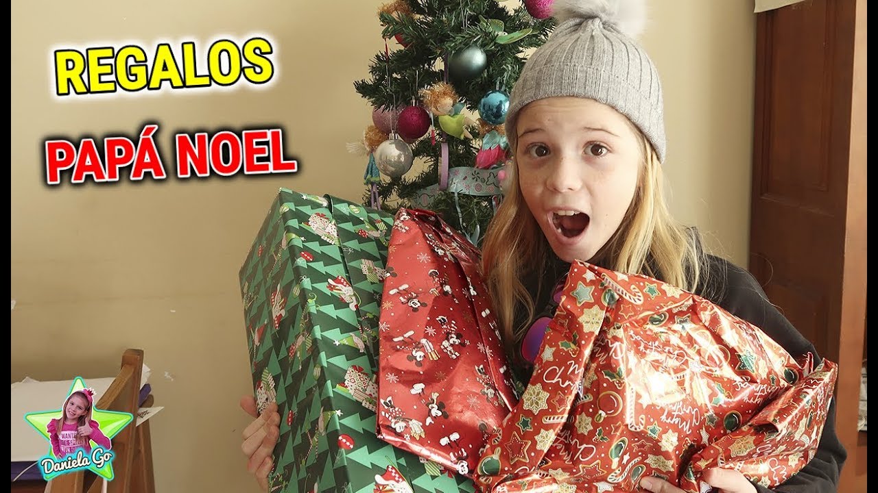 ABRIENDO MIS REGALOS DE PAPÁ NOEL 🎅MIS REGALOS DE NAVIDAD DANIELA GO