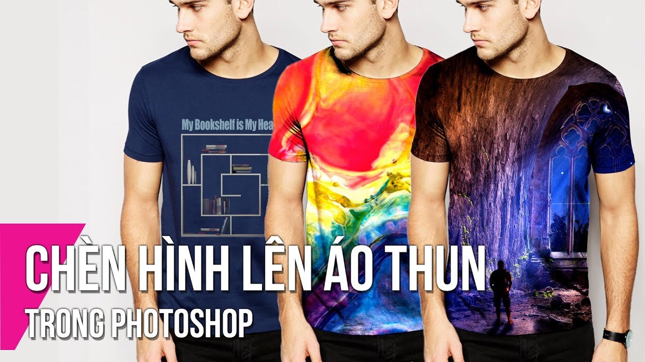 Chèn Hình Lên Áo Thun Trong Photoshop | Thùy Uyên