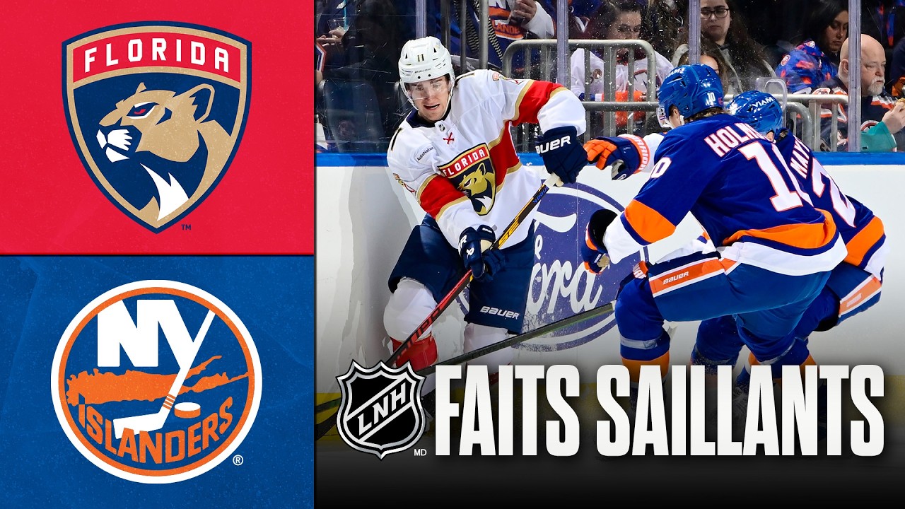 Islanders vs Panthers 1/03/26 | Faits saillants