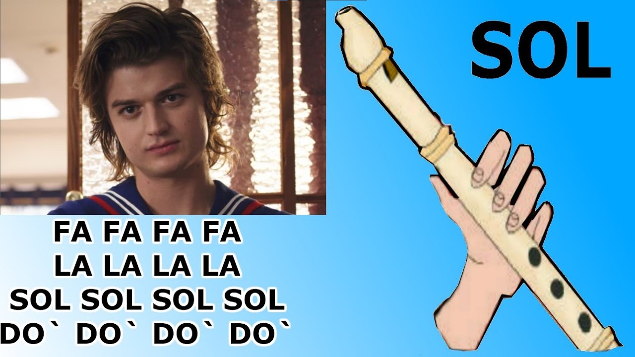 Djo, End of beginning, flauta dulce f&aacute;cil, tutorial animaci&oacute;n, easy flute recorder