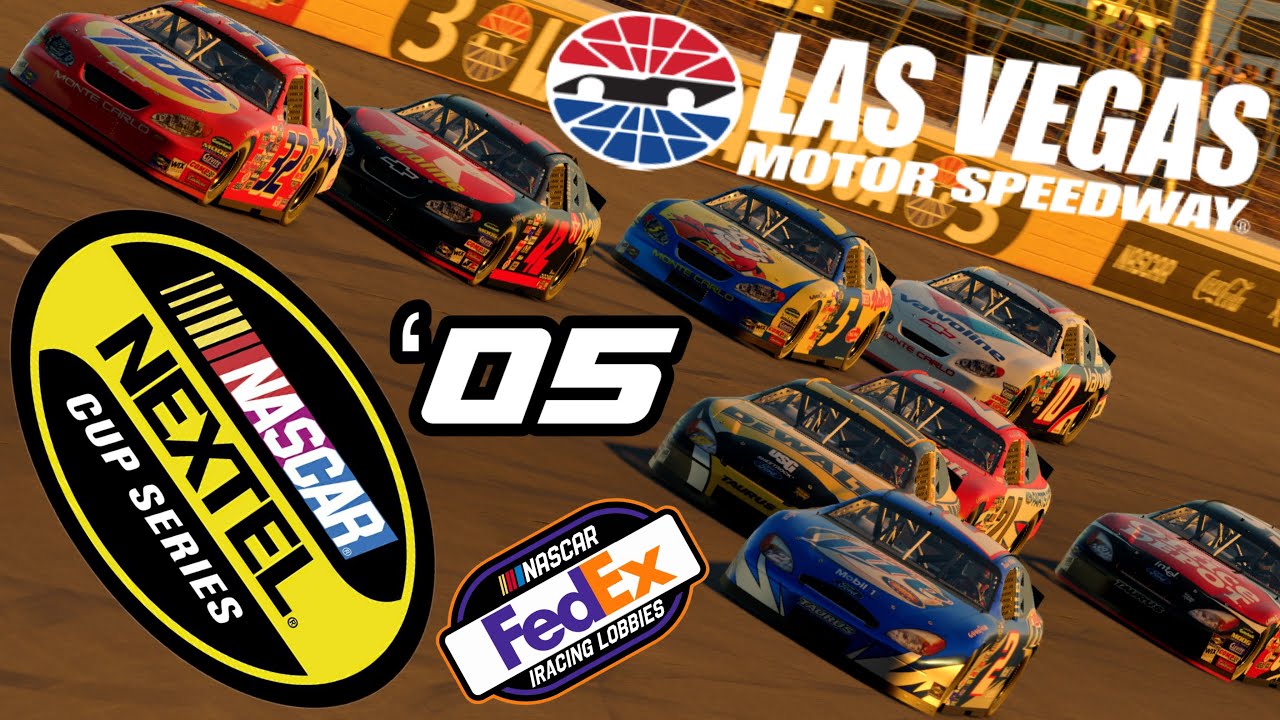 2005 NASCAR NEXTEL CUP SERIES RACING AT LAS VEGAS | NASCAR iRacing FedEx Lobbies Week 42
