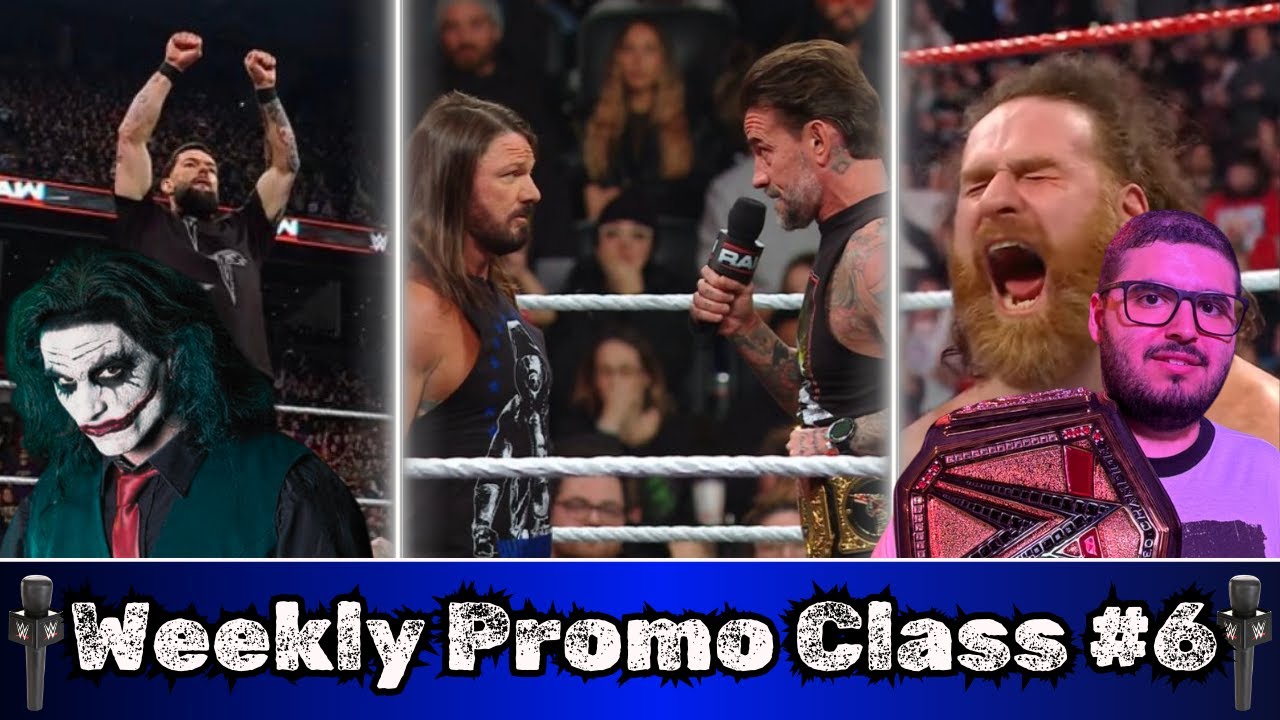 Sami WINS & CM Punk vs AJ Styles RUINED! 🤔 | WEEKLY PROMO CLASS - EPISODE 6! 🎤 W/@NoThisIsJester