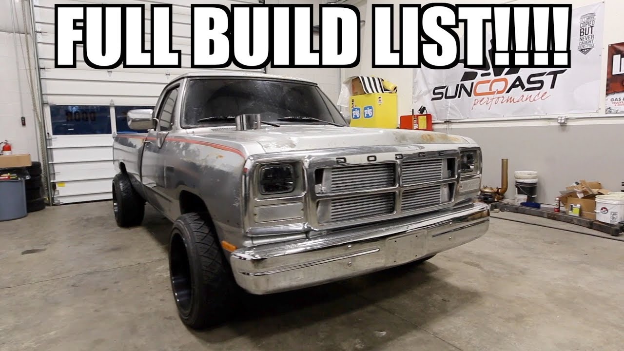 900HP 1ST GEN CUMMINS COMPLETE BUILD LIST!!!!