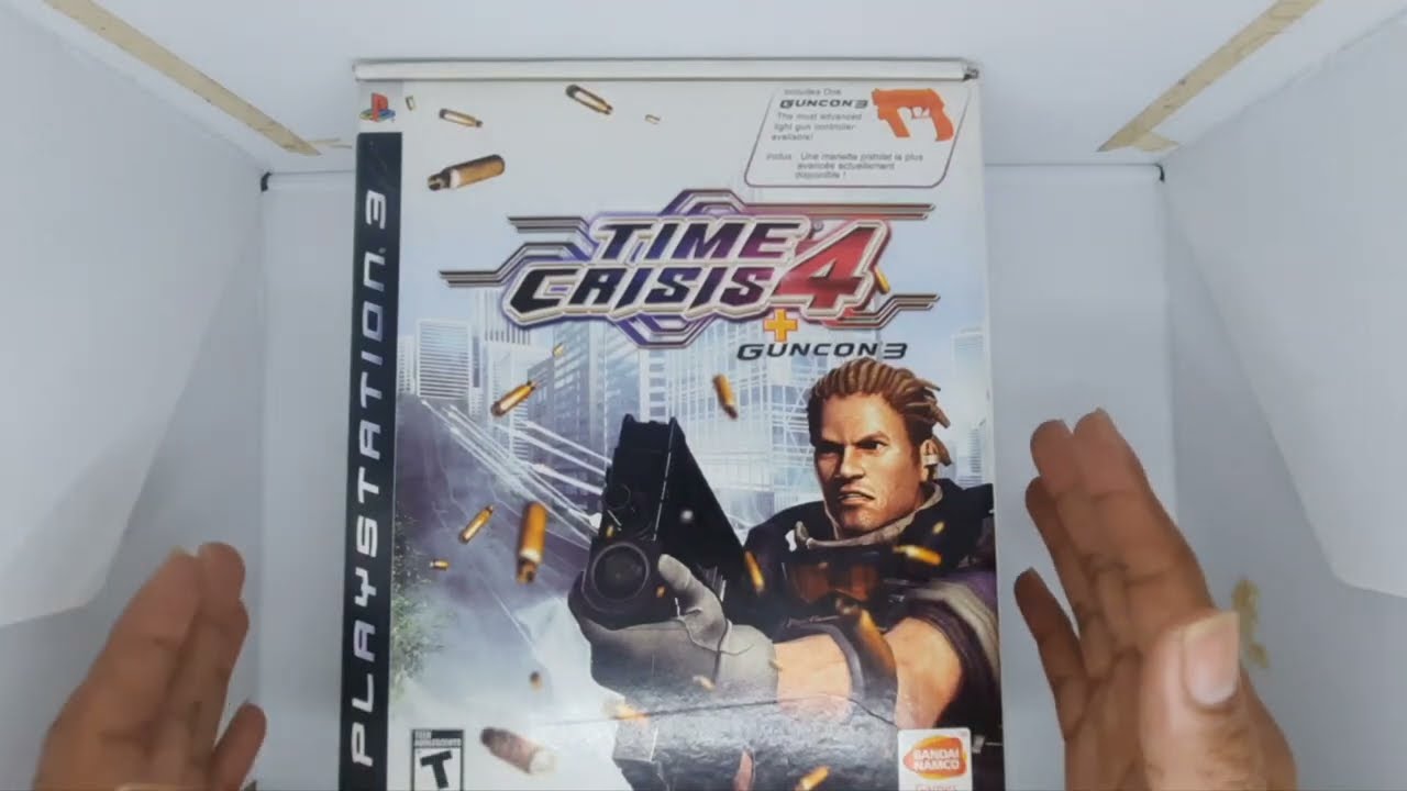 PS3 Games - Guncon 3 + Time Crisis 4 | Fullset